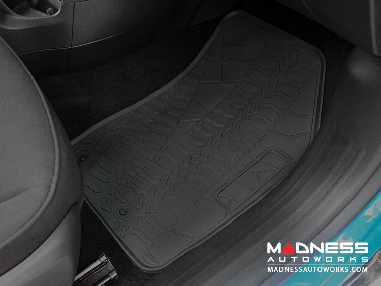 Protect your Jeep Renegade with All Weather Rubber Floor Mats Deluxe